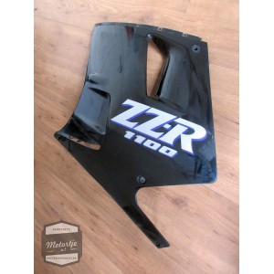 Kawasaki ZZR1100 zijkuipdeel links / linker onderkuip / puntbak 
